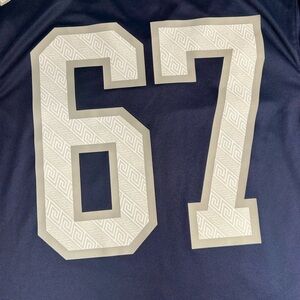 Howard University Jordan Football Jersey #67 – Dri-FIT Performance Jersey